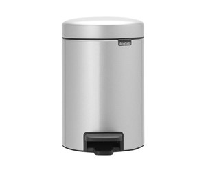 Rengjøring - brabantia newIcon - rubbish bin - 3 L - metallic grey - 11 32 60