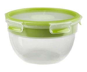 Andre kjøkkenapparater - EMSA CLIP & GO - food storage container - green clear - 2.6 L - N1071300