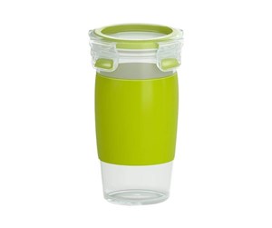 Andre kjøkkenapparater - EMSA CLIP & GO - food storage container - green transparent - 450 ml - N1071500