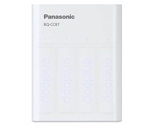 Batteri - Panasonic Eneloop BQ-CC87 + 4 x AA 2000 mAh - K-KJ87MCD40USB