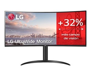 Skjerm - 34" LG UltraWide 34WP75CP-B - 3440x1440 - VA - 160Hz - USB-C - 34WP75CP-B