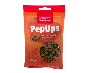 Hund - Dogman Pep Ups Duo Spots 100g - 479534