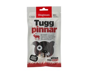 Hund - Dogman Tuggpinnar Hjort 12,5cm - 310442