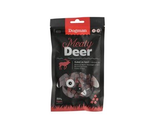 Hund - Dogman Kuber av hjort 80g - 310440