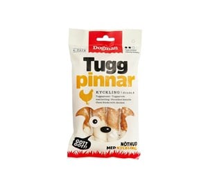 Hund - Dogman Tyggepinner med kylling 4-pack - 310240