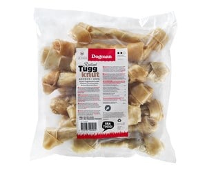 Hund - Dogman Rullet tyggeknute M, 10-pk - 309490