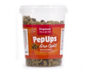 Hund - Dogman Pep Ups Duo Spots 300g - 473014