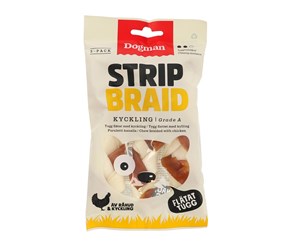 Hund - Dogman Chicken Strip Braid 3-pack S - 320220