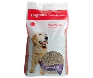 Hund - Dogman Favoritgodis Lam og Ris 14kg - 448915