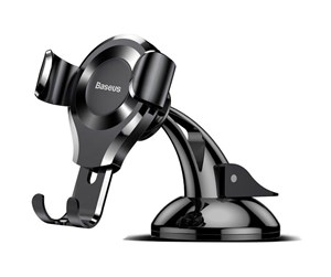 Mobil - Andre tilbehør - Baseus Osculum gravitational phone holder (black) - SUYL-XP01