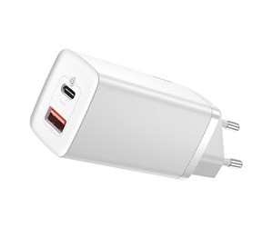 Mobil - Adaptere og ladere - Baseus Quick Travel Charger  GaN2 Lite USB+C 65W EU - CCGAN2L-B02