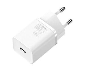 Mobil - Adaptere og ladere - Baseus power adapter - USB-C - 20 Watt - 6953156230064