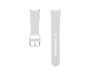 Smartklokke - Tilbehør - Samsung Galaxy Watch6 Sport Band (M/L) - Silver - ET-SFR94LSEGEU