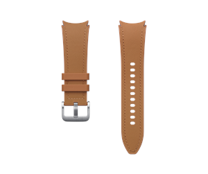 Smartklokke - Tilbehør - Samsung Galaxy Watch6 Hybrid Eco-Leather Band (S/M) - Camel - ET-SHR95SDEGEU