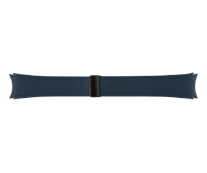 Smartklokke - Tilbehør - Samsung Galaxy Watch6 D-Buckle Hybrid Eco-Leather Band (Normal S/M) - Indigo - ET-SHR94LNEGEU