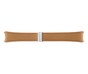 Smartklokke - Tilbehør - Samsung Galaxy Watch6 D-Buckle Hybrid Eco-Leather Band (Normal S/M) - Camel - ET-SHR94LDEGEU