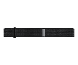 Smartklokke - Tilbehør - Samsung Galaxy Watch6 Fabric Band (Wide M/L) - Black - ET-SVR94LBEGEU