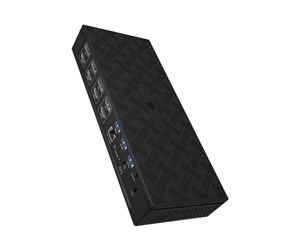 Dokkingstasjon - RaidSonic ICY BOX IB-DK2288AC - docking station - USB-C 3.2 Gen 2 / Thunderbolt 3 / Thunderbolt 4 - 4 x HDMI 4 x DP++ - GigE - IB-DK2288AC