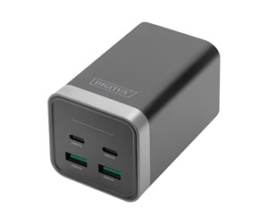 Mobil - Adaptere og ladere - DIGITUS power adapter - GaN.universal - USB 24 pin USB-C - 150 Watt - DA-10181