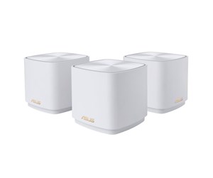 Ruter - ASUS ZenWiFi XD4 Plus White (3-Pack) - Mesh router Wi-Fi 6 - 90IG07M0-MO3C40