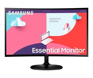 Skjerm - 24" Samsung S24C362EAU - S36C Series - LED monitor - curved - Full HD (1080p) - 24" - LS24C362EAUXEN