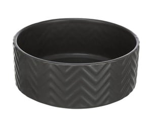 Hund - Trixie Ceramic Bowl dog 0.9 l/ø 16 cm black - TX25021