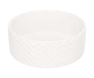 Hund - Trixie Ceramic Bowl dog 0.9 l/ø 16 cm white - TX25024