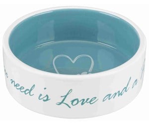 Hund - Trixie Pet's Home Ceramic Bowl Blue 0.8L 16cm - TX25051