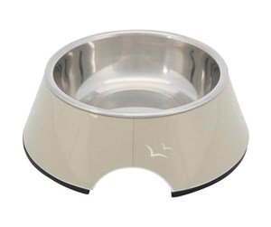 Hund - Trixie BE NORDIC Bowl melamine/stainless steel 0.2 l/ø 14 cm sand - TX25063