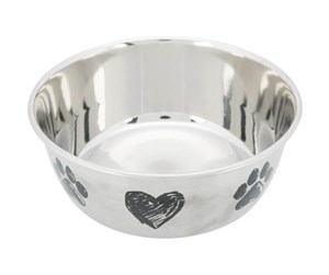 Hund - Trixie Stainless Steel Bowl 2.0 l/ø 20 cm - TX25273