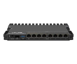 Ruter - MikroTik RB5009UPR+S+IN 9-Port POE (130W) Router (7x 1G RJ45 / 1x 2.5G RJ45 / 1x 10G SFP+) - Router - RB5009UPR+S+IN