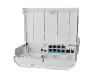 Switch/splitter - MikroTik CSS610-1GI-7R-2S+OUT netPower Lite 7R - CSS610-1GI-7R-2S+OUT