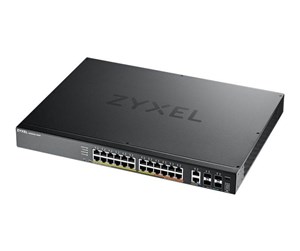 Switch/splitter - ZyXEL XGS2220 Series XGS2220-30HP - switch - 24-port GbE L3 access NebulaFLEX Cloud with 6 10G uplink - 30 ports - Managed - rack-mountable - XGS2220-30HP-EU0101F