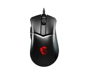 Mus - MSI Clutch GM51 - mouse - USB 2.0 - Mus - Optisk - 6 - Svart - S12-0402180-C54