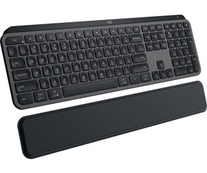 Tastatur - Logitech MX Keys S Graphite with palm rest - ND - Tastatur - Nordisk - Grå - 920-011583