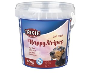 Hund - Trixie Soft Snack Happy Stripes 500 g - TX31499