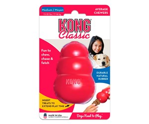 Hund - KONG Kong medium rød - 340401