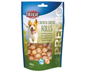 Hund - Trixie PREMIO Chicken Cheese Rolls 100 g - TX31589