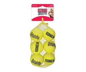 Hund - KONG SqueakAir Ball M 6cm (6-Pack) - 340587