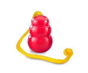 Hund - KONG Kong Classic w/rope Medium - 340589