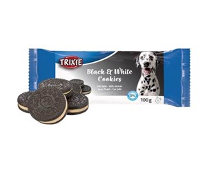 Hund - Trixie Black & White Cookies ø 4 cm 4 pcs./100 g - TX31625