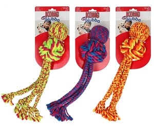 Hund - KONG Kong Wubba Weaves w/Rope XL - 340839