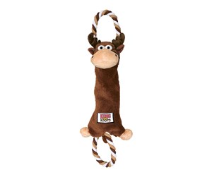 Hund - KONG Dog Toy Tugger Knots Moose 48cm - 340915