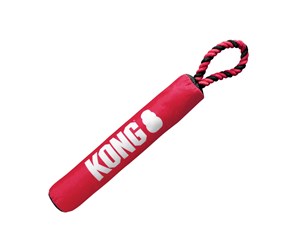 Hund - KONG Leke Signature Stick m tau - 340941