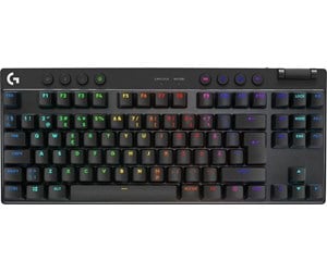 Tastatur - Logitech G PRO X TKL - Logitech GX Red (Linear) - Linear - Gamingtastatur - Uten numpad - Nordisk - Svart - 920-012422