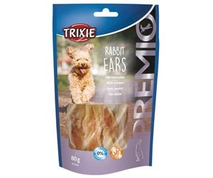 Hund - Trixie PREMIO Rabbit Ears 80 g - TX31808