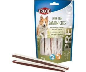 Hund - Trixie PREMIO Deer Fish Sandwiches 100 g - TX31868