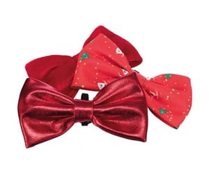 Hund - Trixie Suit bow tie Christmas 10 cm Assorted - TX92524