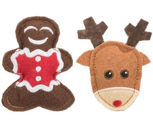 Katt - Trixie Elk and Gingerbread Figure 8 cm 2pcs - TX92548