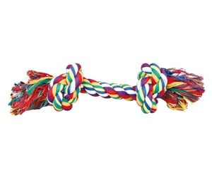 Hund - Trixie Playing-Rope for Dogs 40cm assorted colours - TX3276